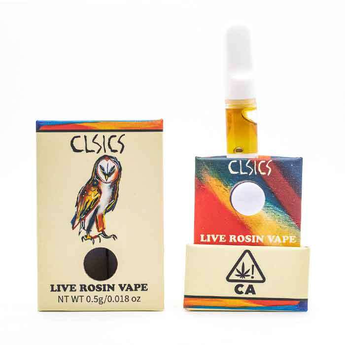 Rosin Cart | Sour Double Mango from CLSICS